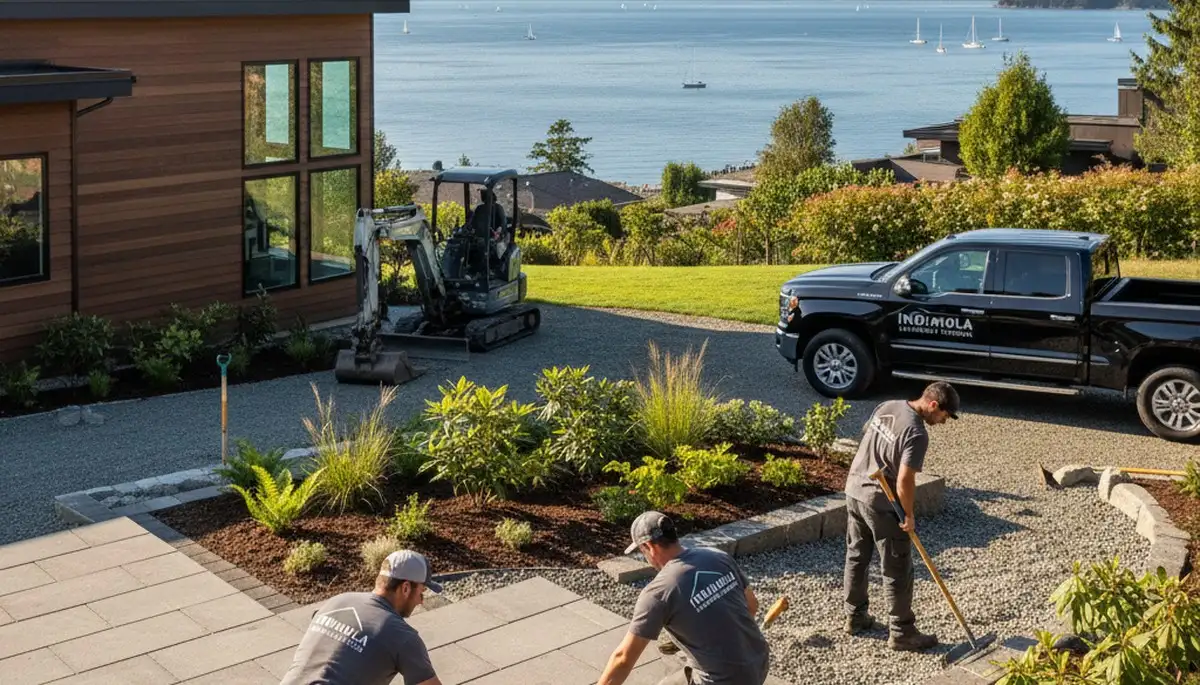 Seattle, WA landscaping service team providing professional yard maintenance and landscape care