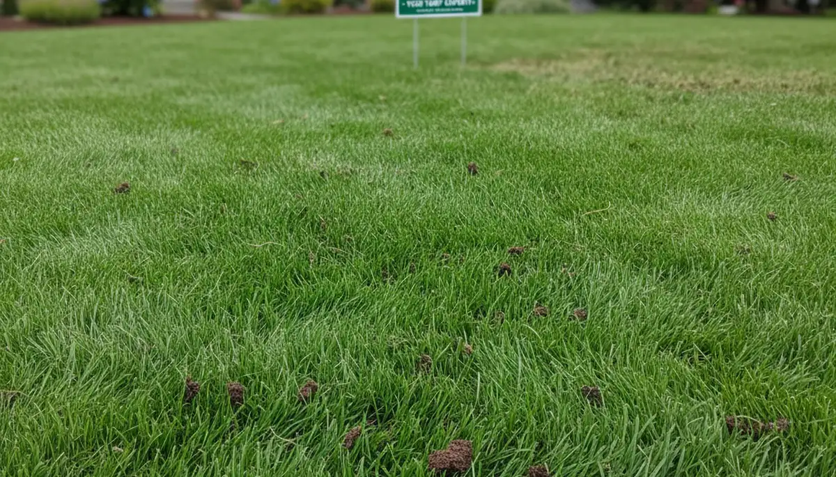 Post-aeration lawn recovery with lush green grass by Chop Chop Landscaping in Seattle, WA